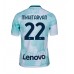 Billige Inter Milan Henrikh Mkhitaryan #22 Bortetrøye 2022-23 Kortermet